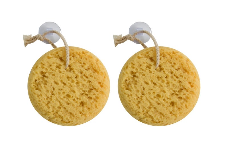 Evriholder Foam Body Sponge for Exfoliating Large Scrubber for a Relaxing Shower or Bath  Pack of 2 - Image 1